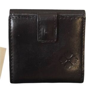 Patricia Nash Vintage Distress Astra Wallet- Black